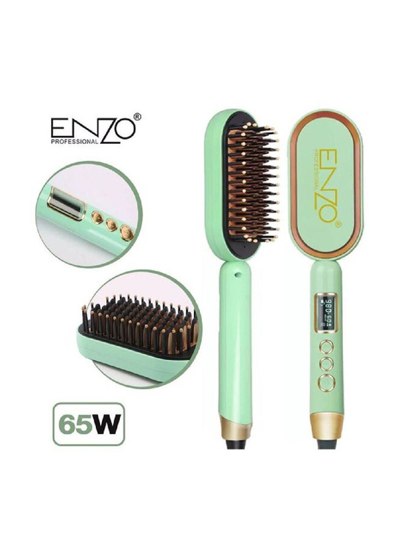 Enzo Professional Advanced Straight Hair Comb, EN-4102, Blue