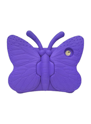 Apple iPad Air 9.7 Inch Kids EVA Butterfly Stand Light Weight Tablet Case Cover, Purple