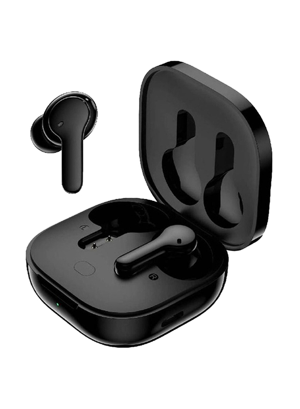 Wireless Bluetooth Earbuds TWS Waterproof In-Ear ENC Noise Cancelling Deep Bass Touch Control HIFI Stereo 30H Playtime Earphone for Android iPhone, Black