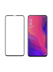 Oppo Find X Curved 2.5D Tempered Glass Screen Protector, Black/Clear