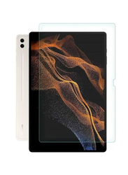 HYX Samsung Galaxy Tab S9 Ultra 14.6 Inch 2023 9H Scratch Resistant Bubble Free Tempered Glass Screen Protector, Clear