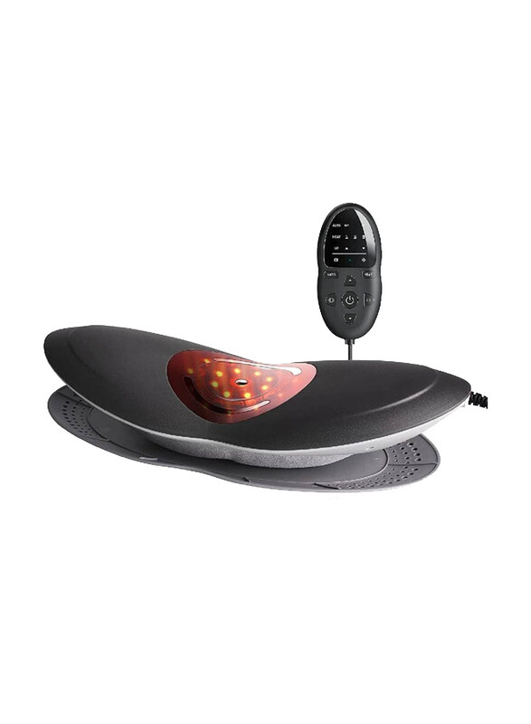 

Generic Lumbar Traction Device Lower Back Massager with Infrared Heating & Vibration Electric Lumbar Massager, One Size