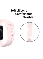 Replacement Silicone Band Strap for Apple Watch 42/44mm, Pink