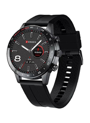 Curren Big Screen Retina HD 1.3-inch Smartwatch with IP68 Waterproof, Black