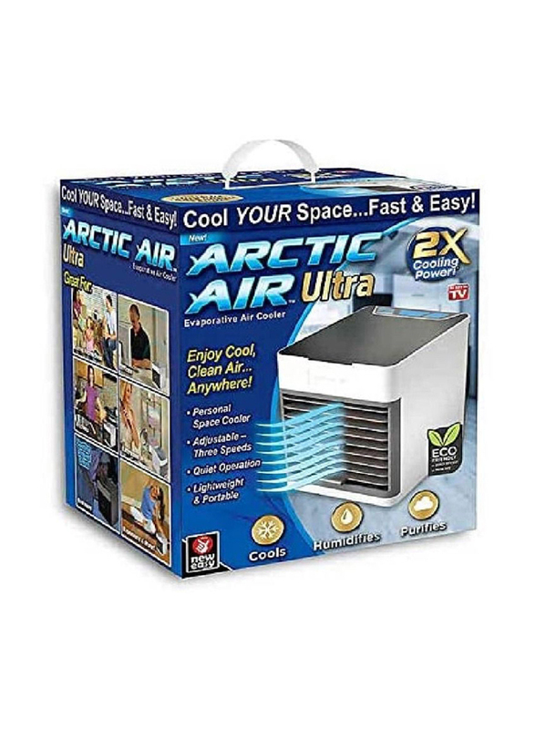 Arctic Air Personal Air Cooler, Black/White
