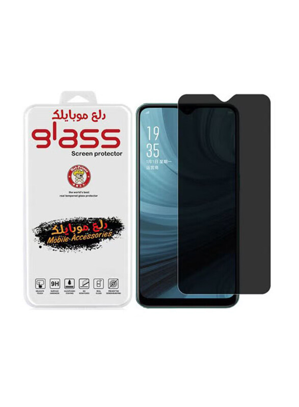 

Generic Samsung Galaxy A50S Privacy Tempered Glass Screen Protector, Black