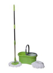 PAN Home 5L Bucket & Easy Mop Set, Green