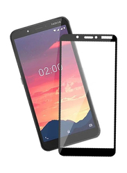 Nokia C2 HD Full Coverage Easy Installation 9H Hardness Tempered Glass Screen Protector, Clear