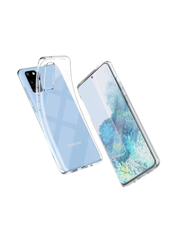 Samsung Galaxy S20 Plus Protective Soft Silicone Mobile Phone Case Cover, Clear