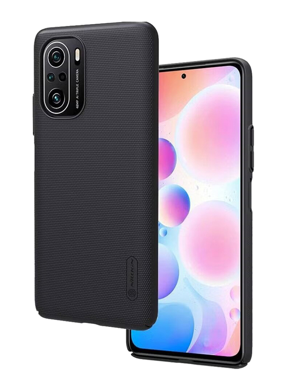 Nillkin Xiaomi Redmi K40/K40 Pro/K40 Pro Plus/MI11i/Poco F3/MI11X/MI 11X Pro Super Frosted Hard Mobile Phone Back Case Cover, Black