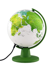 Illuminated & Revolving Educational Globe with LED Light, Multicolour