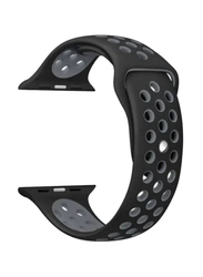 Replacement Sports Band Strap for Apple Watch 42mm, Black