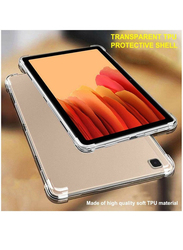 Samsung Galaxy Tab A7 Lite 8.7" Ultra Clear Soft Flexible Transparent Bumper Back Mobile Phone Case Cover, Clear