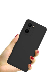 Xiaomi Redmi K40/K40 Pro/K40 Pro Plus Protective Shockproof Full Coverage Soft TPU Mobile Phone Case Cover, Black