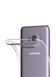 Samsung Galaxy S8 Plus Slim Transparent Ultra-Thin TPU Protective Mobile Phone Case Cover, Clear