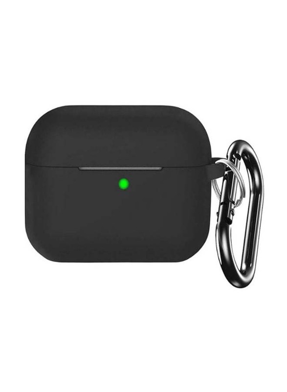 Protective Soft Silicone Case Cover for Apple AirPods 3, Black