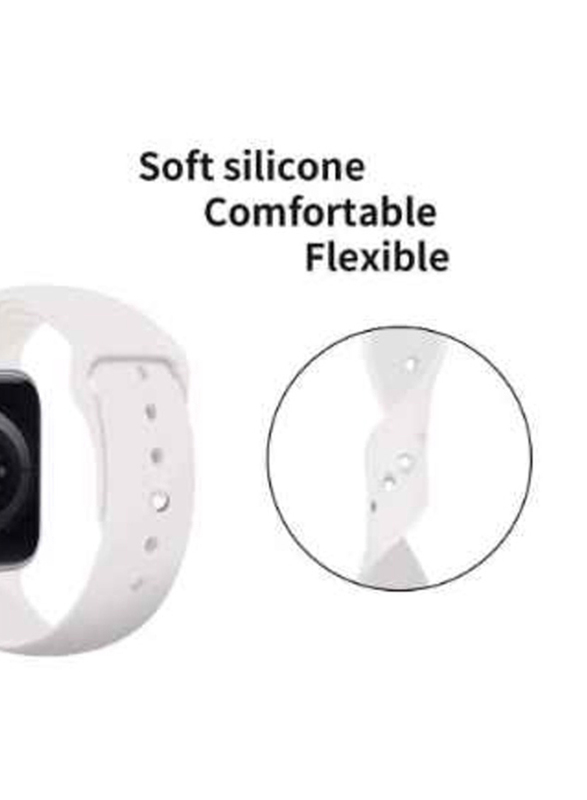 Silicone Band for Apple Watch 38mm/40mm, White