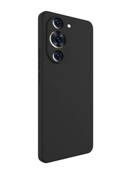 Huawei Nova 10 Silicone Protective Soft Back Mobile Phone Case Cover, Black