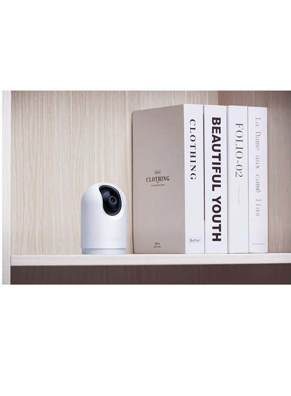 Home Security 2K Surveillance Camera, White