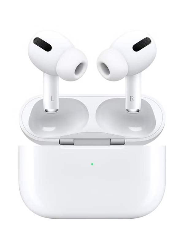 Wireless In-Ear Earphones With Charging Case, White