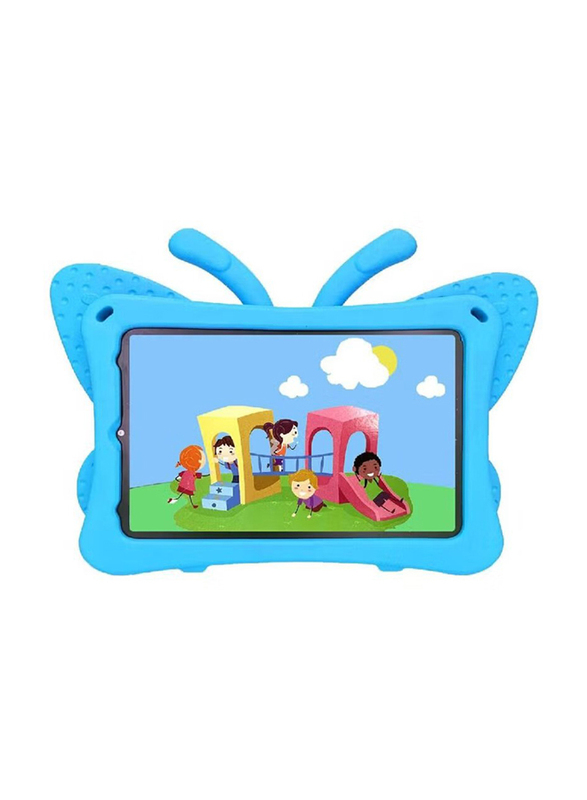 Apple iPad Mini 6th Generation Kids EVA Butterfly Stand Soft Tablet Case Cover, Blue