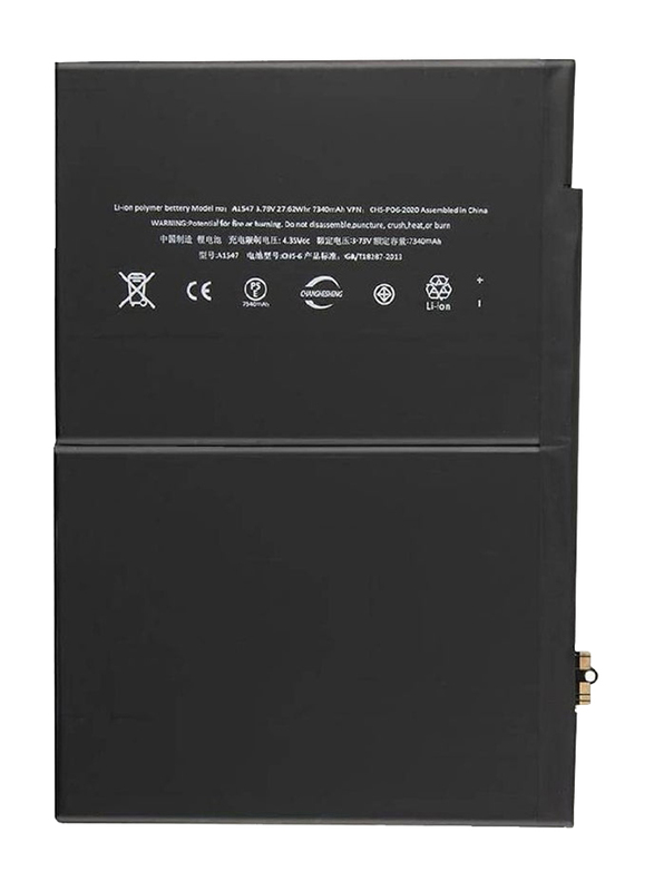 Apple iPad 6 Gen  High Quality Original Replacement Battery, Black