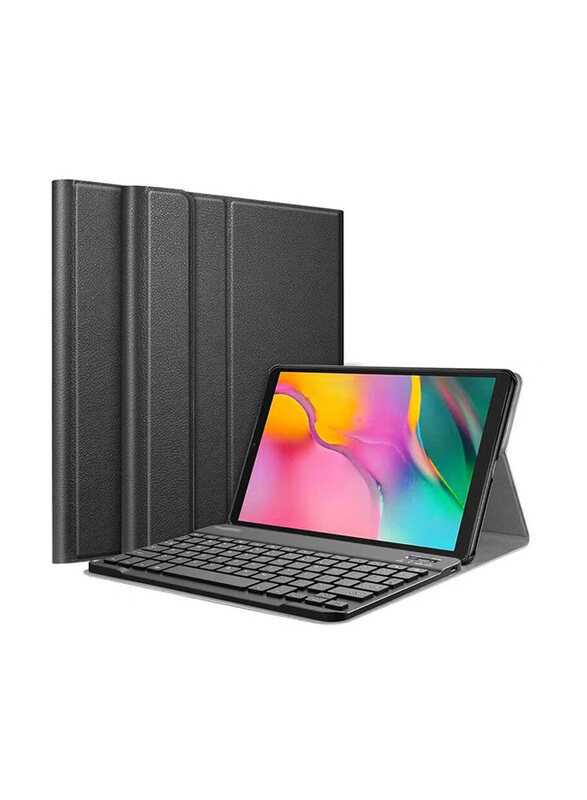 

Generic Samsung Galaxy Tab S7+ 2022 Keyboard Tablet Case Cover, Black
