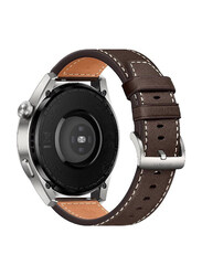 Replacement Leather Strap for Huawei Watch 3/Huawei Watch 3 Pro, Brown