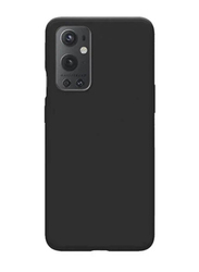 OnePlus 9 Pro Silicone Protective Mobile Phone Case Cover, Black