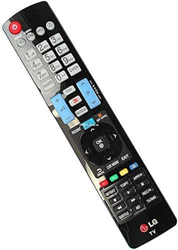 Nano Classic Replacement TV Remote Control for LG Plasma Smart LCD/LED TV, AKB73615309, Black