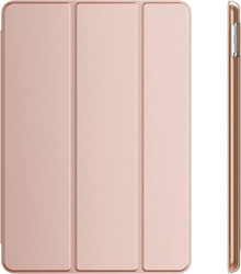 Apple iPad 10.2 Case 9th Generation 2021, iPad 8th Generation 2020, iPad 7th Generation Case 2019, iPad Cover 10.2, Slim Stand Hard Back Shell Protective Smart Tablet Cover Case, Rose Gold