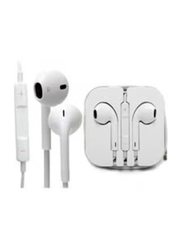 Wired In-Ear Earphone with Mic, White