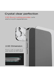 Apple iPhone 14 Pro Max MagSafe Mobile Case Cover with Tempered Glass Screen Protector and Camera Lens Protector, Clear