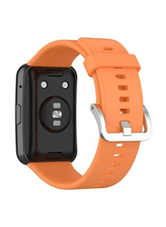 Replacement Silicone Strap for Huawei Fit Watch, Orange