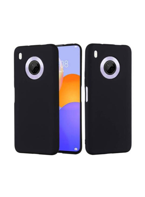 Huawei Y9A Protective Soft Silicone Mobile Phone Case Cover, Black