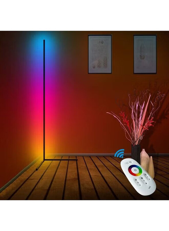 

Generic Remote Control LED Light Corner Lamp, Multicolour