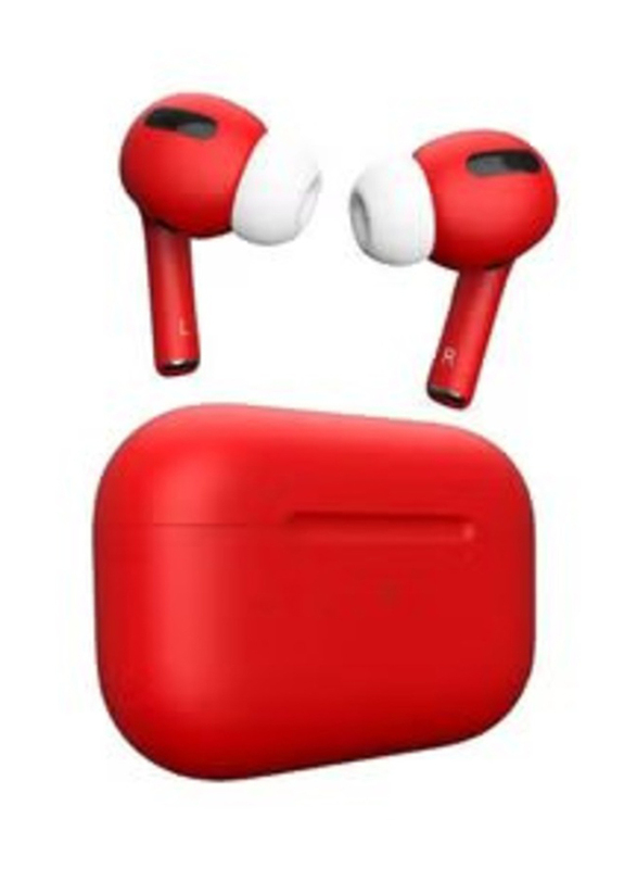 Haino Teko Germany Wireless Bluetooth In-Ear Earbuds with Charging Case, Red