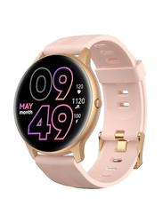 Heart Rate Blood Pressure Monitor Bluetooth Waterproof Smartwatch, Pink