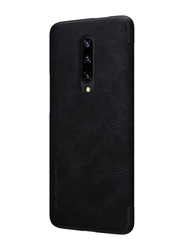 Nillkin OnePlus 7 Pro Qin Flip Series Leather Mobile Phone Case Cover, Black