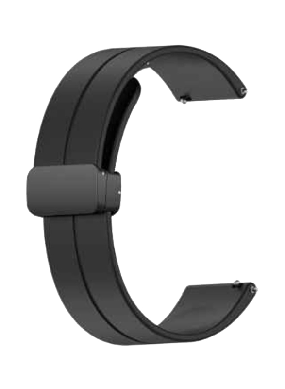 Perfii Silicone Band for Huawei Watch 3, Black