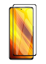 Xiaomi Poco M2 Pro Tempered Glass Screen Protector, Clear/Black