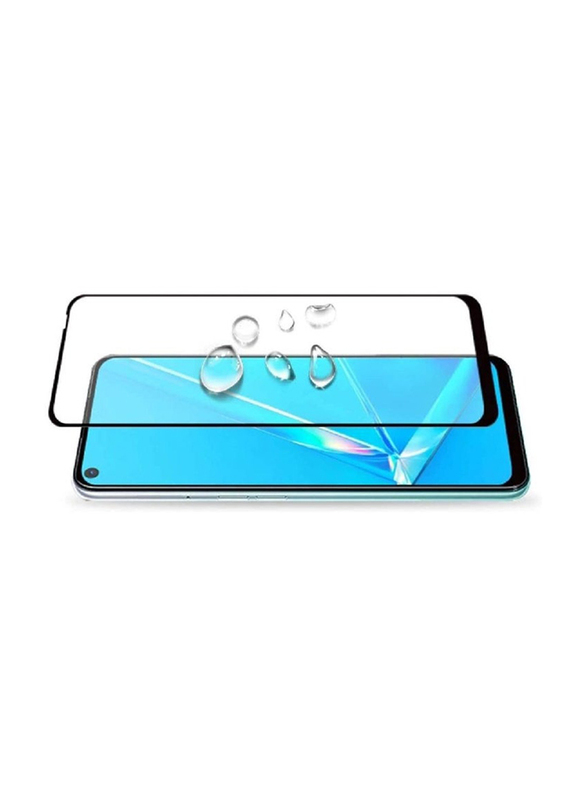 Oppo A52 Hardness Full Coverage Tempered Glass Screen Protector, Clear