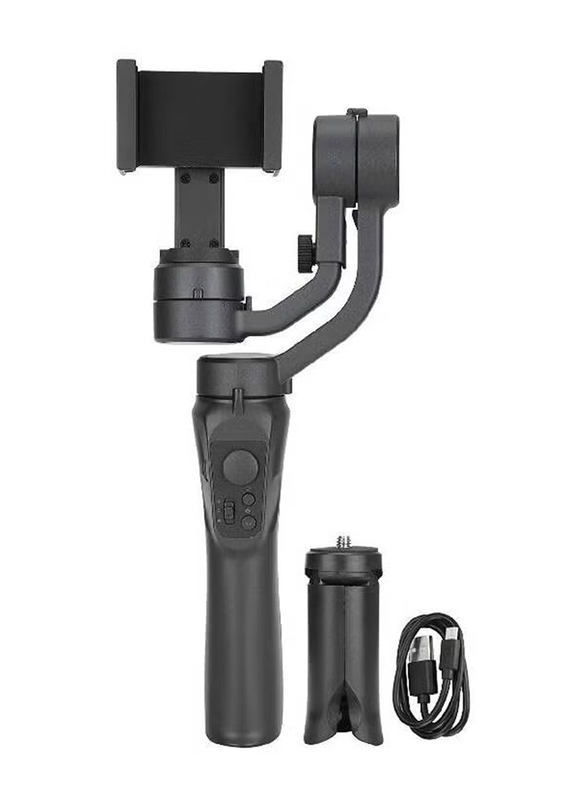 Hohem Foldable 3-Axis Smartphone Handheld Gimbal Built-in Stabilizer with Remote Control, Black