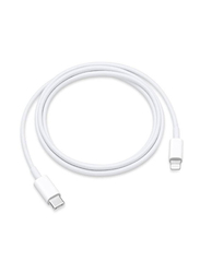 1-Meter Fast Charging Cable, USB Type-C to Lightning for Apple iPhone 13/12/11 Pro Max/Mini, White