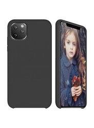 Apple iPhone 11 Pro Max 6.5-inch Rear Silicone Cover, Black