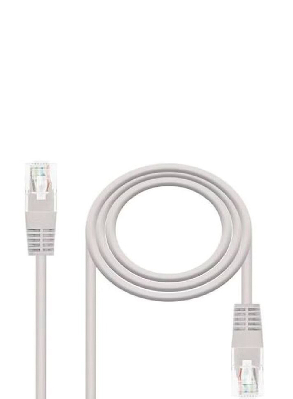 25-Meter Cat6 High-Speed Heavy Duty Gigabit Ethernet Patch Internet Cable, RJ45 to RJ45 for Networking Devices, Grey