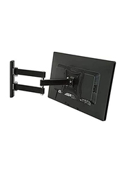 Heavy Duty Single Arm 180 Degree Rotation LED Wall Bracket Holder Full Motion TV Mount for 19-43 Inch, SG-814, Black