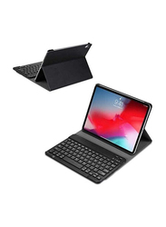 Ntech 3-Fold Wireless Detachable Bluetooth English Keyboard for iPad 9.7" (2018 6th Gen)/(2017 5th Gen)/ iPad Pro 9.7/iPad Air 2/Air 1, Black