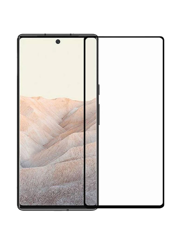 Google Pixel 6 5D Full Glue Tempered Glass Screen Protector, Clear