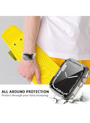 TPU Anti Scratch Bumper Case Protector for Apple 42/44mm, 2 Piece, Clear